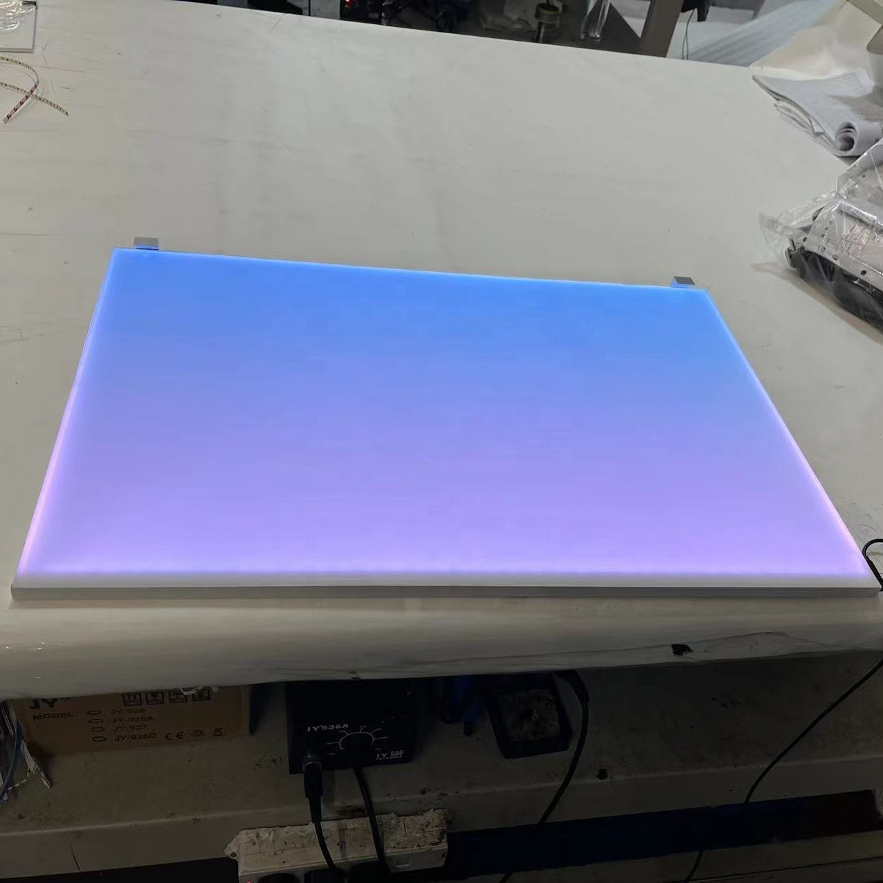60*36cm RGB color fish tank backlight with phone APP control dimmer LED Aquarium Lighting with magnetic connector