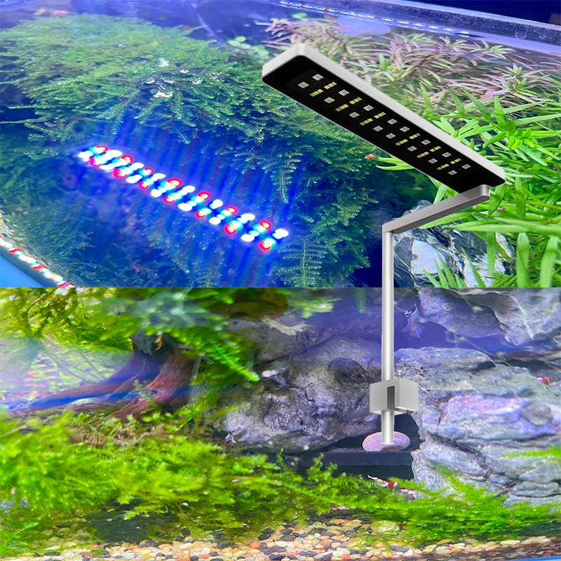 App Control Aquarium Led lighting Dimmable Full Spectrum Aquarium Light Waterproof IP65 20W Aquarium Light