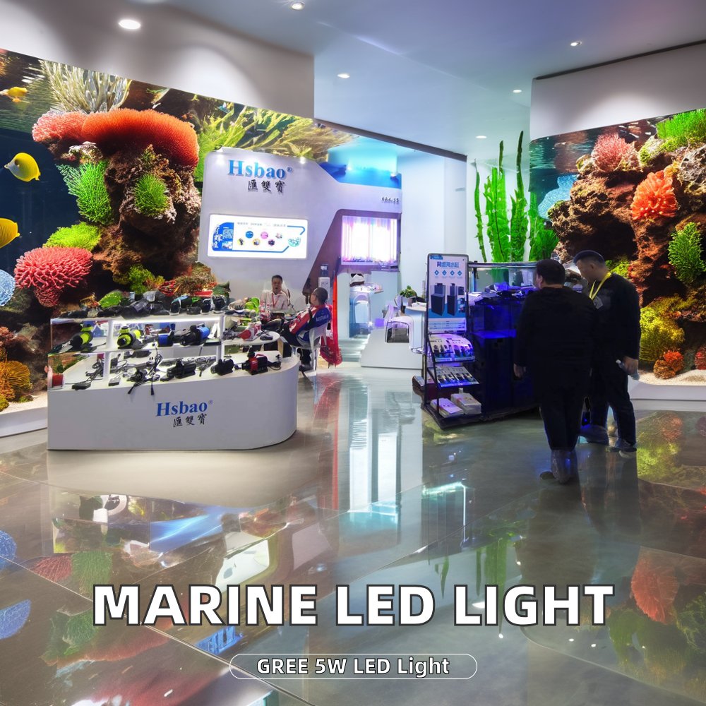 Full Spectrum Marine Aquarium LED Light Fish Tank Lamp with Metal Material for Coral Reef Display