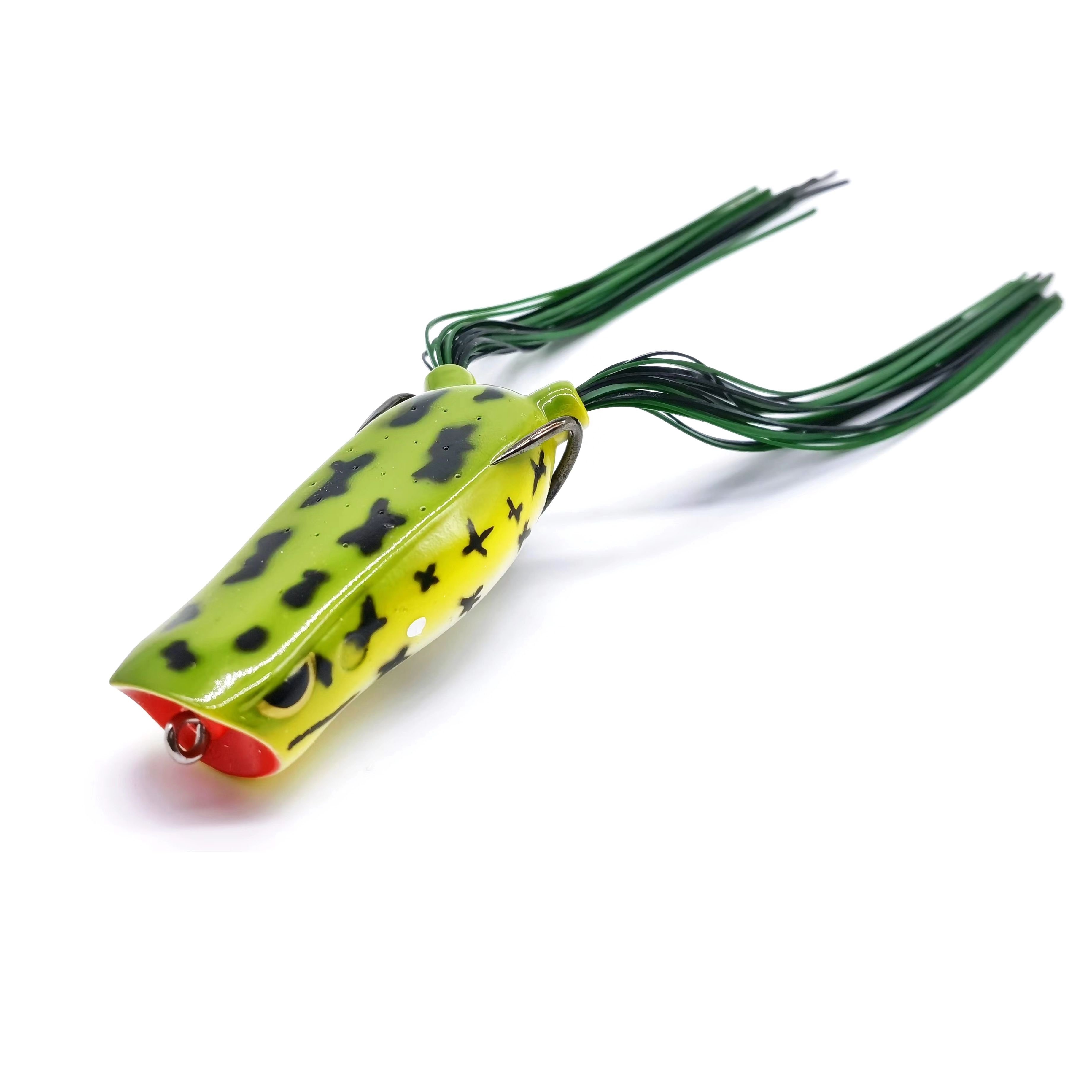 6cm 14.5g advanced frog lure enhancing hydrodynamic action for predator attraction-fishing