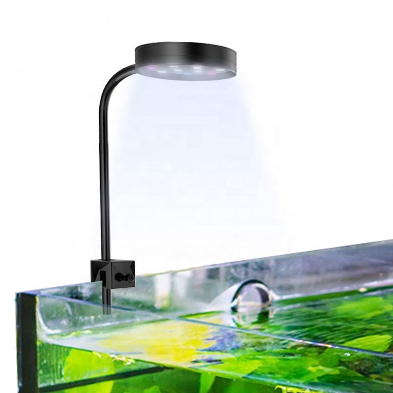 Shingel nano 12W CRI 95 wrgb full spectrum Freshwater fish tank lamp led aquarium lights with day night controller
