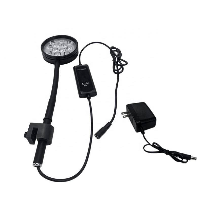 Shingel nano 12W CRI 95 wrgb full spectrum Freshwater fish tank lamp led aquarium lights with day night controller