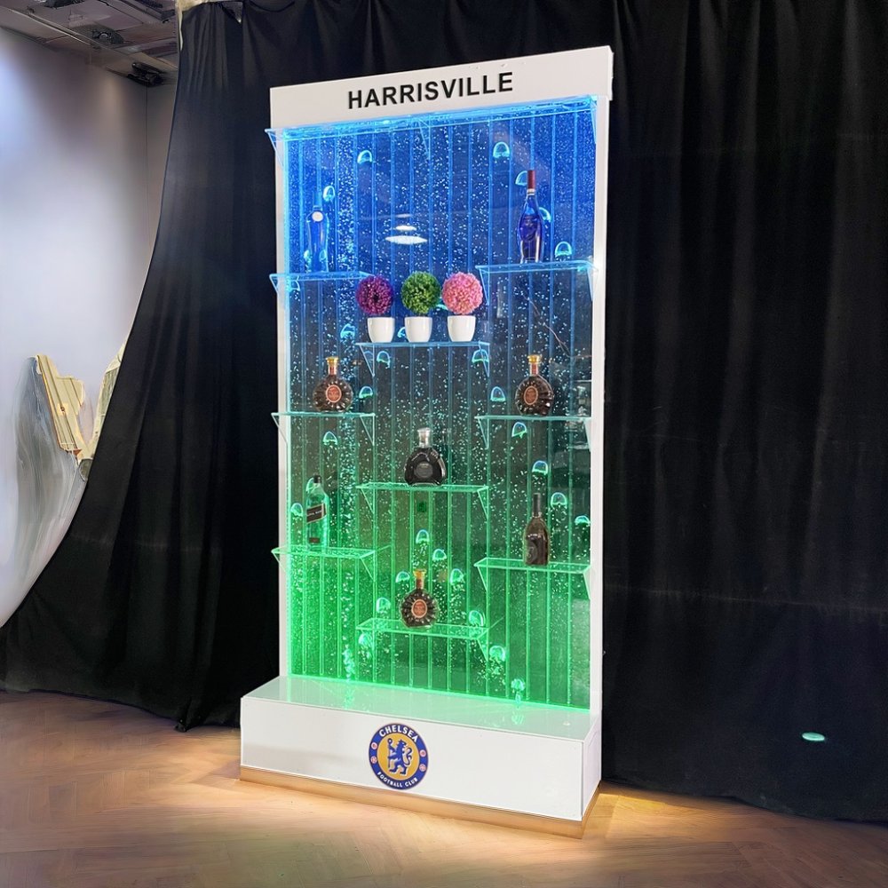 Factory direct sale water bubble light acrylic led water bubble wall