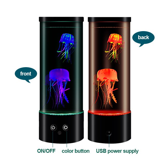 Wholesale Home Decoration Magic Gift Jellyfish Lamp Aquarium Color Changing RGB Mood Lamp