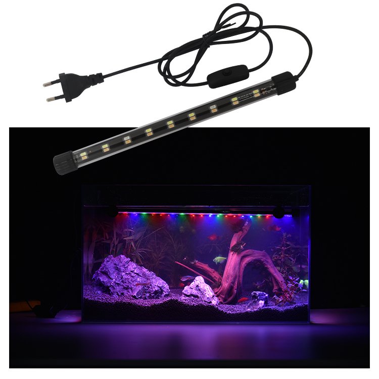 China Manufactory Dimmable Aquarium Light Led Aquarium Lights With air bubble hole
