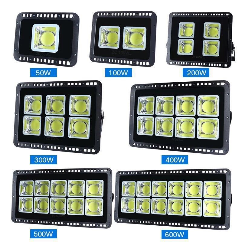 IP65 Waterproof Die Cast Aluminum LED Flood Light 100w 150w 200w LED Floodlight for Football Field 6500K 5000K 4000K
