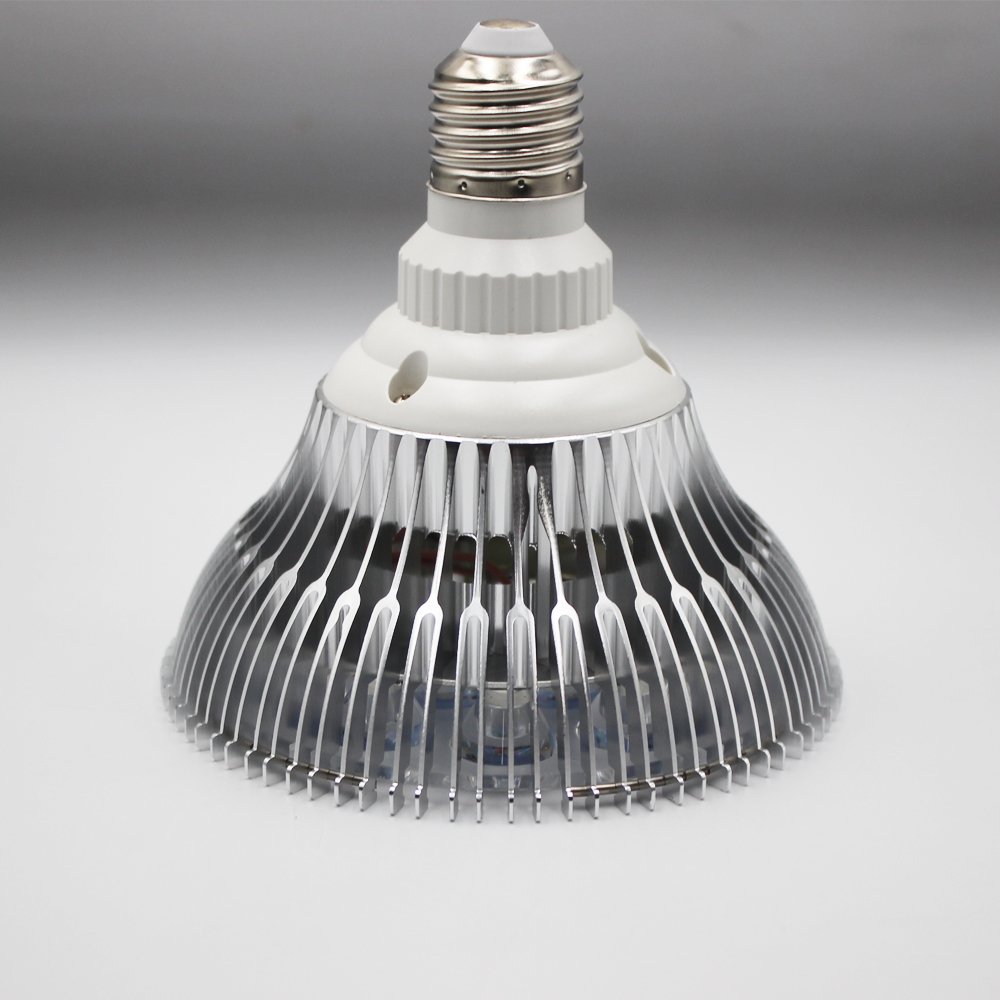 18W Blue Green Red White UV Purple Custom Layout PAR38 LED Lamp Spot Light Bulb for Therapy Plant Aquarium E27 E26