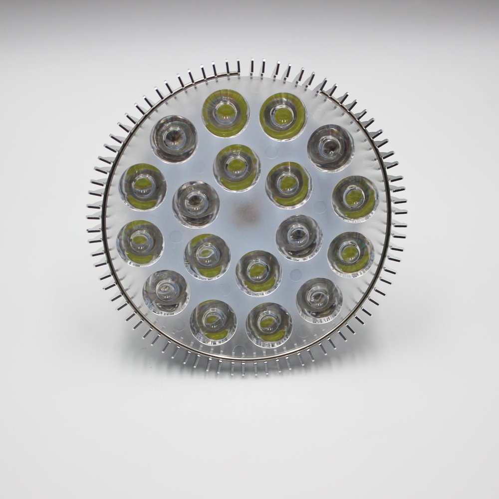 18W Blue Green Red White UV Purple Custom Layout PAR38 LED Lamp Spot Light Bulb for Therapy Plant Aquarium E27 E26