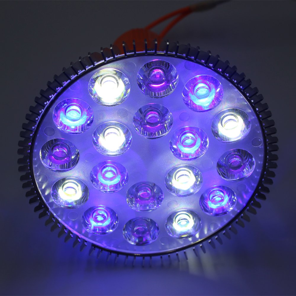 18W Blue Green Red White UV Purple Custom Layout PAR38 LED Lamp Spot Light Bulb for Therapy Plant Aquarium E27 E26