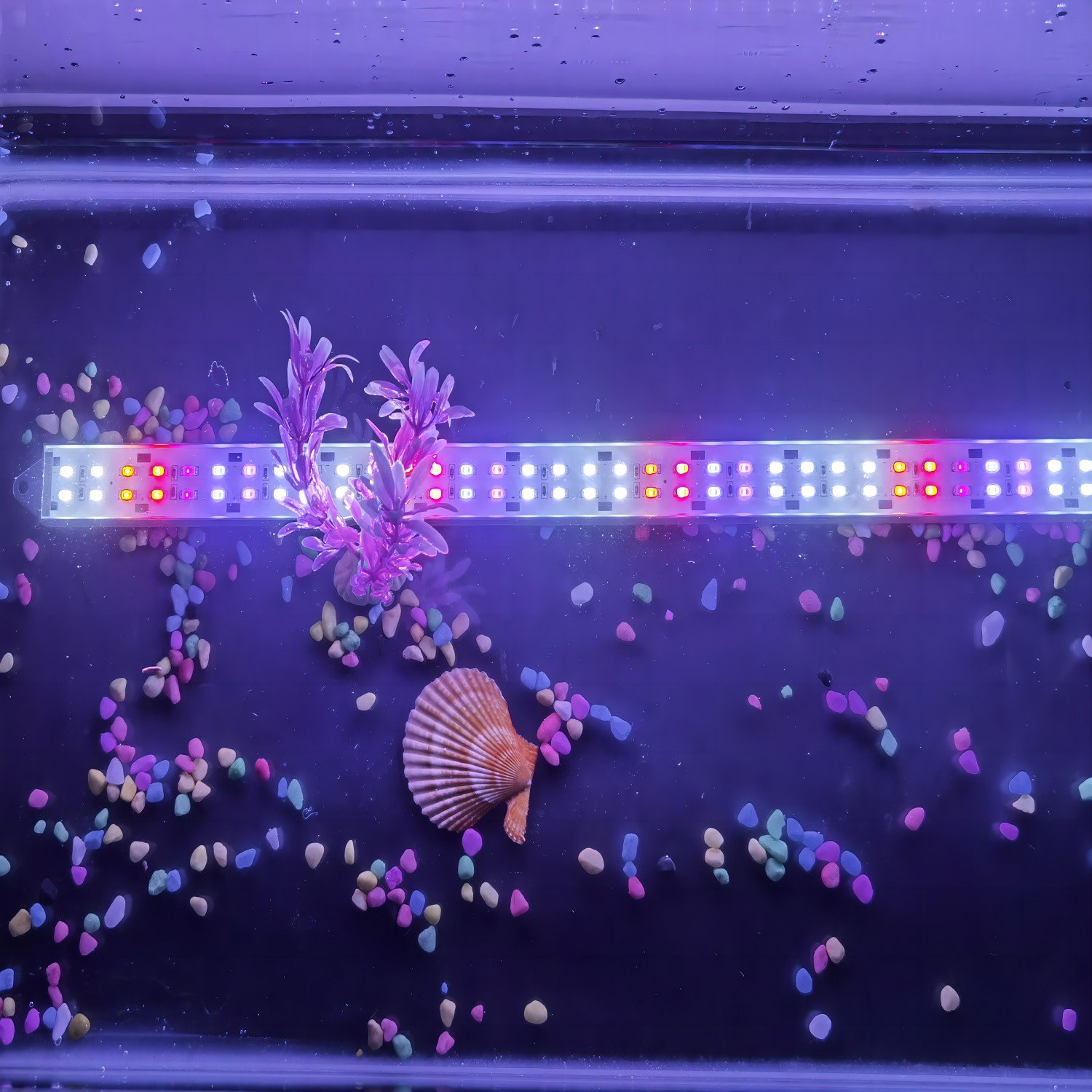 IP68 waterproof aquarium grow light 20inches 32inches LED Bar Light Full Spectrum Fish Tank Coral Reef LED Aquarium Light