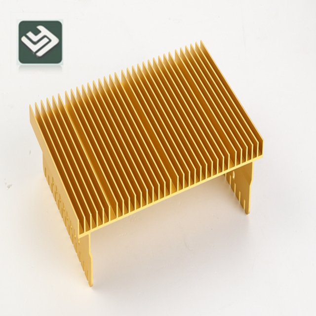 Liangyin China Aluminum Factory Customized Aluminum Exstrusion Anodized Heatsink For Aquarium Light With Cnc Machining
