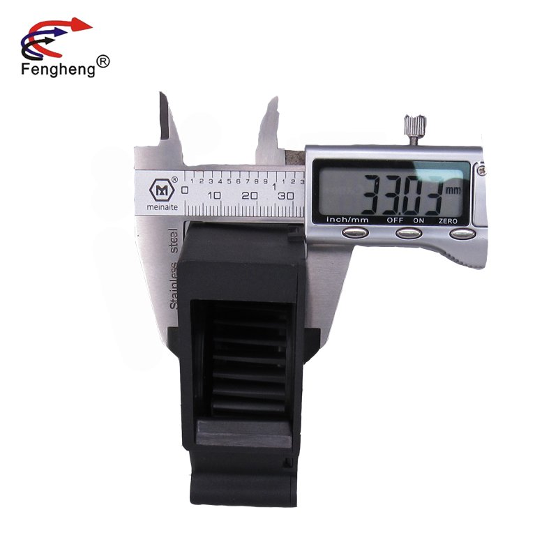 Fengheng Factory Black Plastic Exhaust Fan Blower DC 12V 24V 97MM 97*97*33MM 3000RPM Turbine Air Blower 9733
