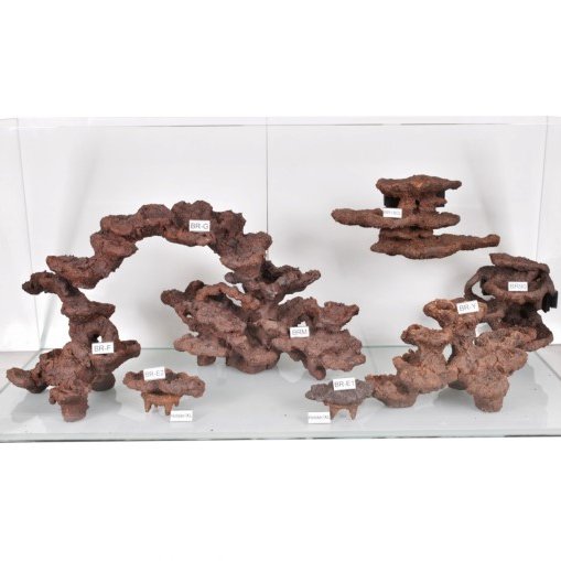 High Quality 120-E Aquarium Decoration Stone Ceramic Artificial Reef Rock for Marine Fish Tank