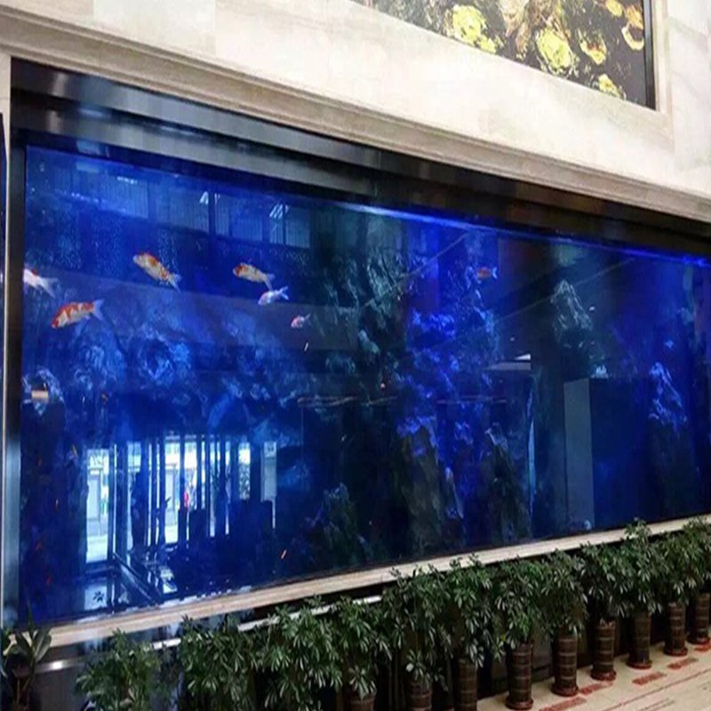 Eco friendly led lighting coral reef organic glass fish tank aquarium for home decoration