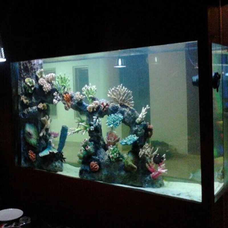 Eco friendly led lighting coral reef organic glass fish tank aquarium for home decoration