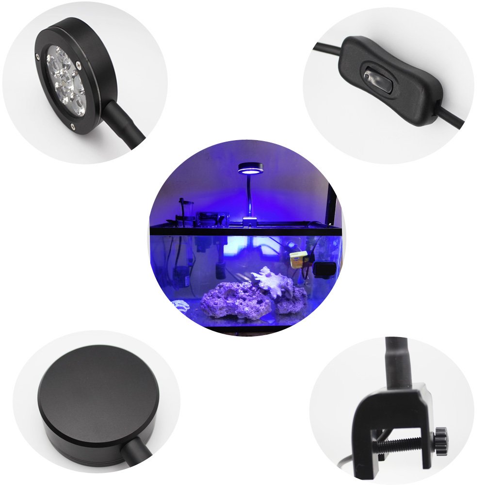 New affordable Aquarium Light LED Seawater Saltwater Full Spectrum Aquarium Marine Aquarium Light for Reef Coral