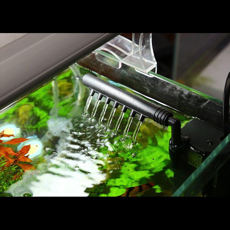 SUNSUN 2W-8W 200-550L/h MINI Internal Aquarium Sponge Filter Water Pump Fish Tank Drop type Aquarium Filter