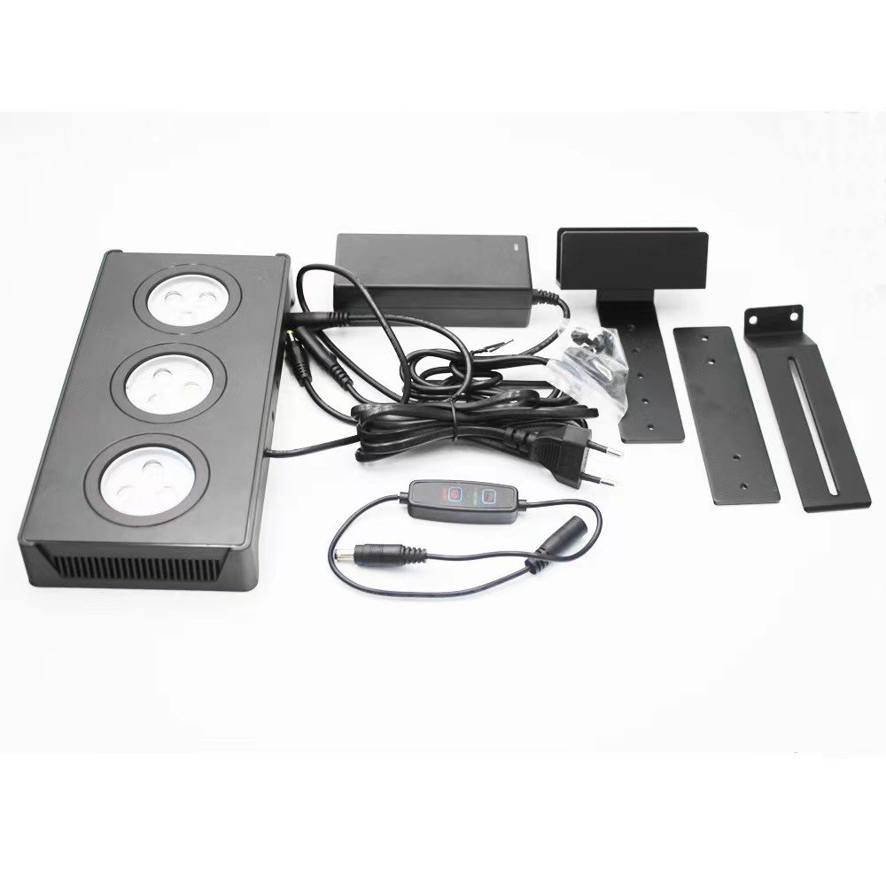 Aquarium LED Light for Coral Reef Growth Fish Tank Plant Lighting Saltwater Hygger WRGB Marine LED Aquarium Light Full Spectrum