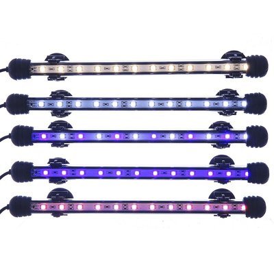 T8 Led Lamp Led Freshwater Plant RGB Remote IP68 Waterproof Fish Tank LED Aquarium Acrylic Light Tube
