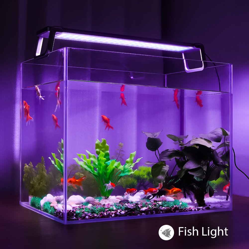 wholesales RGBW Violet Red Green Blue LED aquarium light for Decoration and fish led coral reef aquarium lights