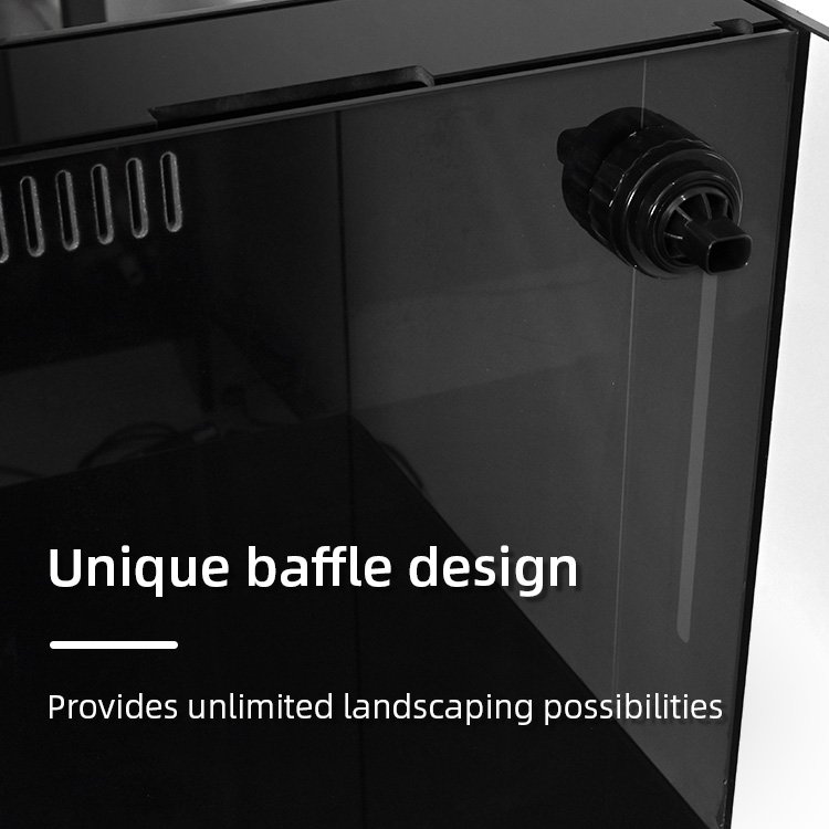 Relaxlines Customized aquarium 8mm glass thickness aquarium landscape desktop fish tank without base cabinets