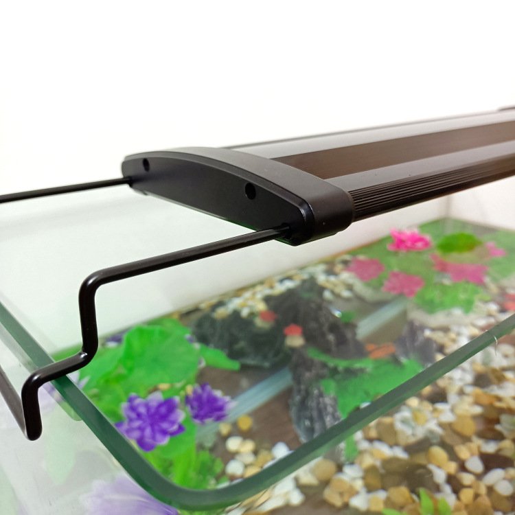 Multi Color Full Spectrum Dimmable LED Aquarium Light Fish Tank Light with Timer & Adjustable Brackets