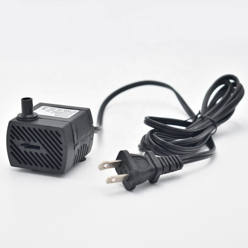 Hot Selling High Efficient Multi-functional 2.5W with LED Lights Mini Submersible Water Pump for Aquaponics, Pond, Fish Tank