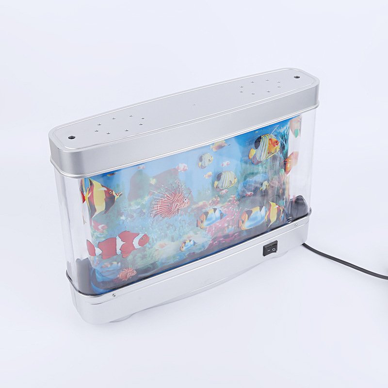 Mini Aquarium Betta Fish Tank With Usb Led Lighting Small Aquarium Plastic Acrylic Glass Biofloc Fish Tank Aquarium Accessories
