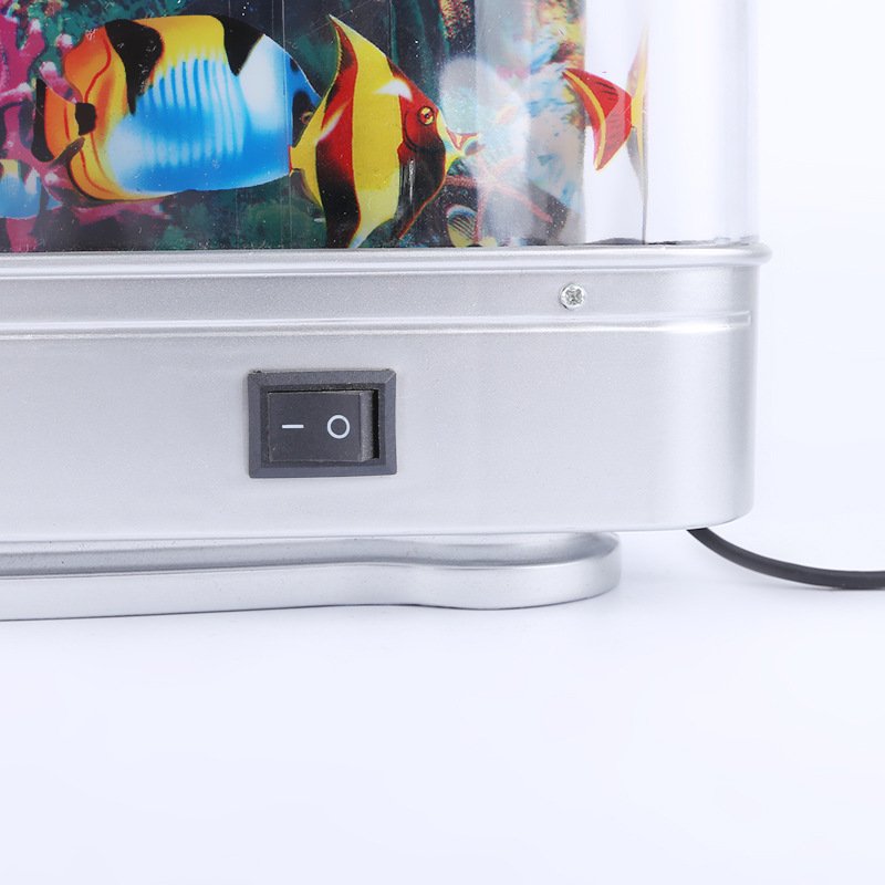 Mini Aquarium Betta Fish Tank With Usb Led Lighting Small Aquarium Plastic Acrylic Glass Biofloc Fish Tank Aquarium Accessories