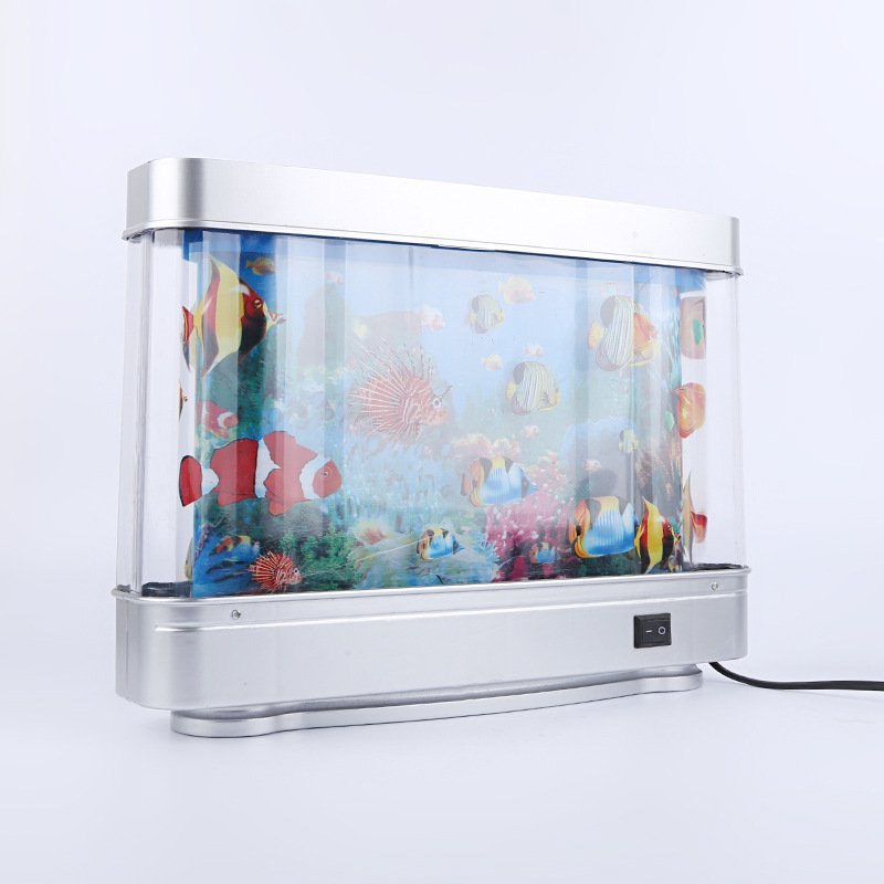 Mini Aquarium Betta Fish Tank With Usb Led Lighting Small Aquarium Plastic Acrylic Glass Biofloc Fish Tank Aquarium Accessories