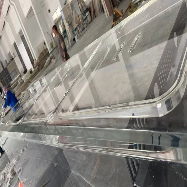 Customizable Vertical Design Super Clear Acrylic Fish Tank for Acrylic Fish Tank Project