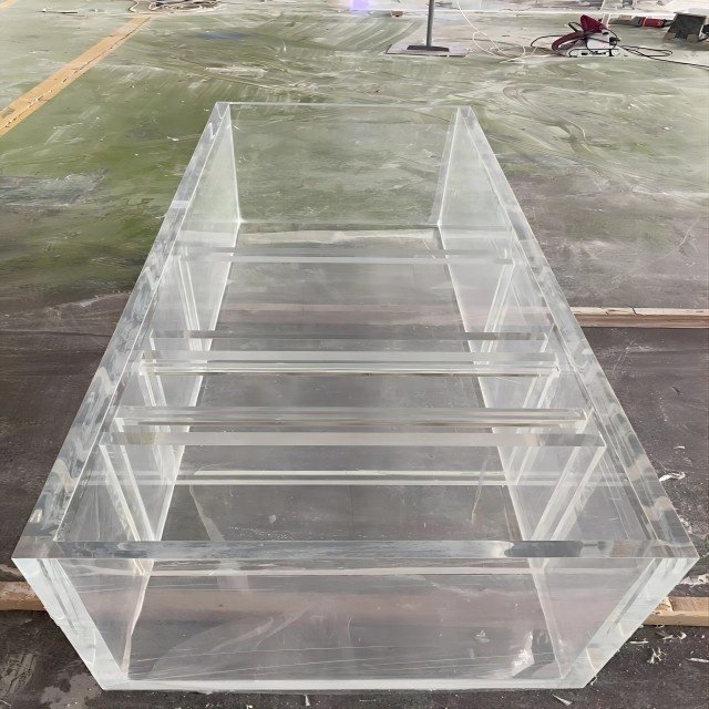 Customizable Vertical Design Super Clear Acrylic Fish Tank for Acrylic Fish Tank Project