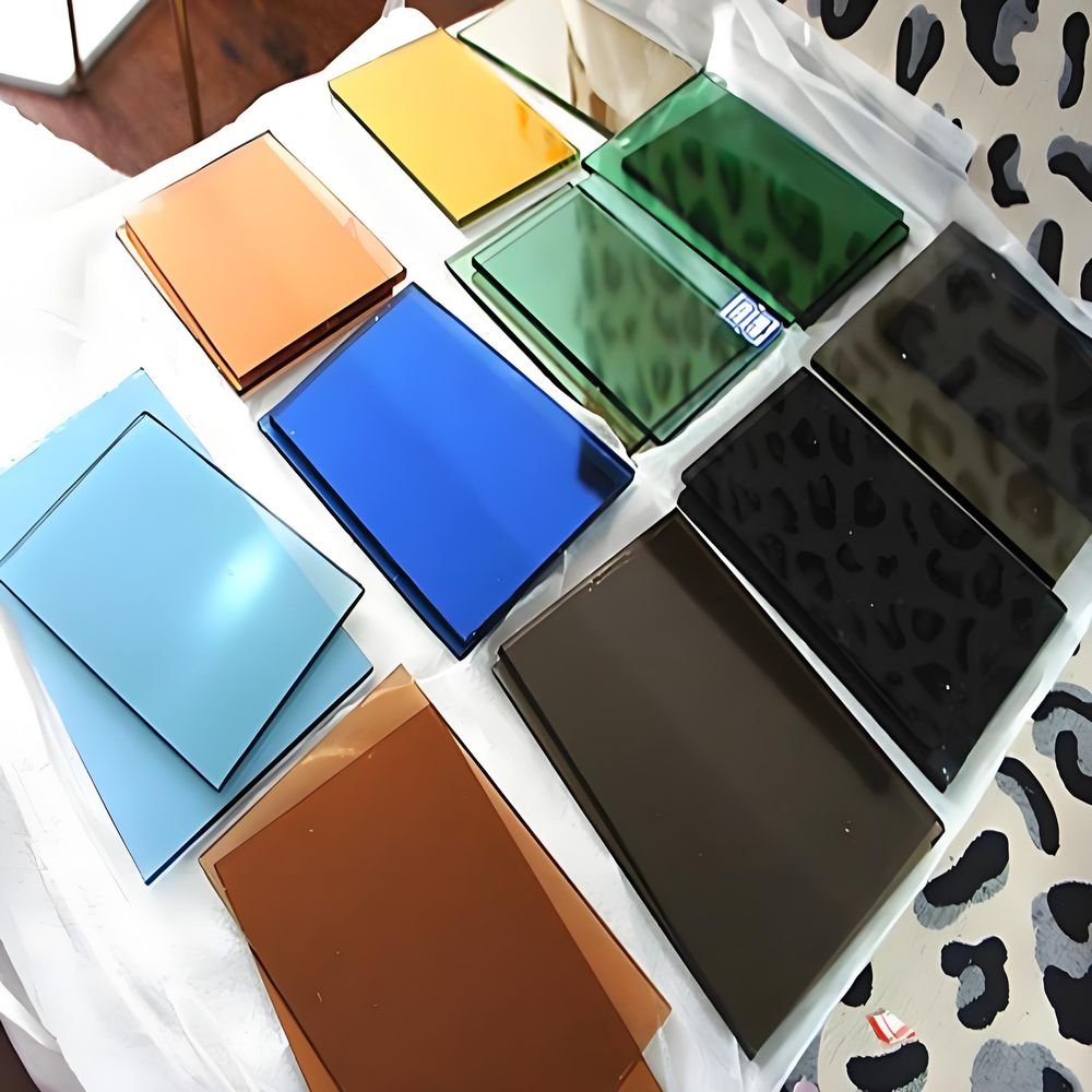 Factory Custom Coated Tempered Low E Glass Enhanced Energy Efficiency Curtain Walls Bathrooms Greenhouses Outdoor Applications