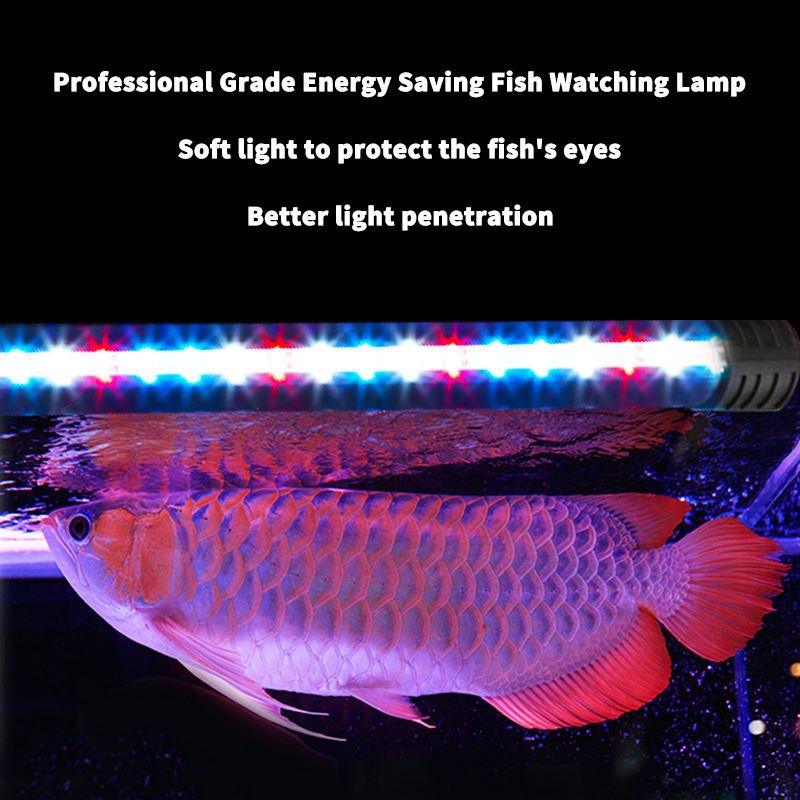60/90/120CM Multiple Colors Available Submersible Lamp Freshwater Saltwater Aquatic Tank Led Aquarium Lights