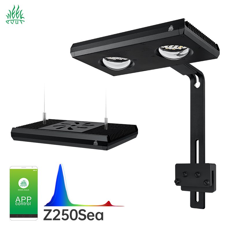 Factory wholesale WEEK AQUA Z400Sea aquarium marine light fully programmable a8se led reef light for marine aquarium coral