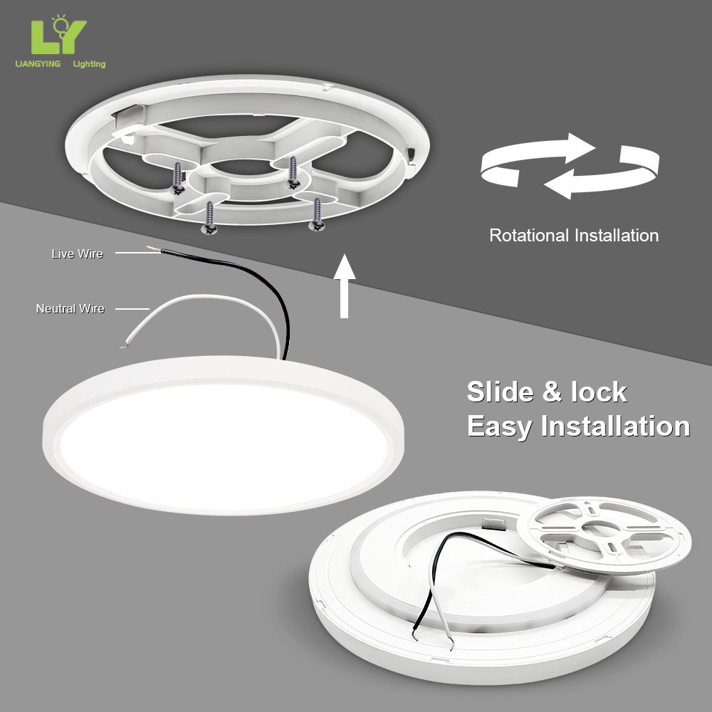 Control Aquarium Dimmable Ultra Slim Led Ceiling Downlight Panel Light Rgb