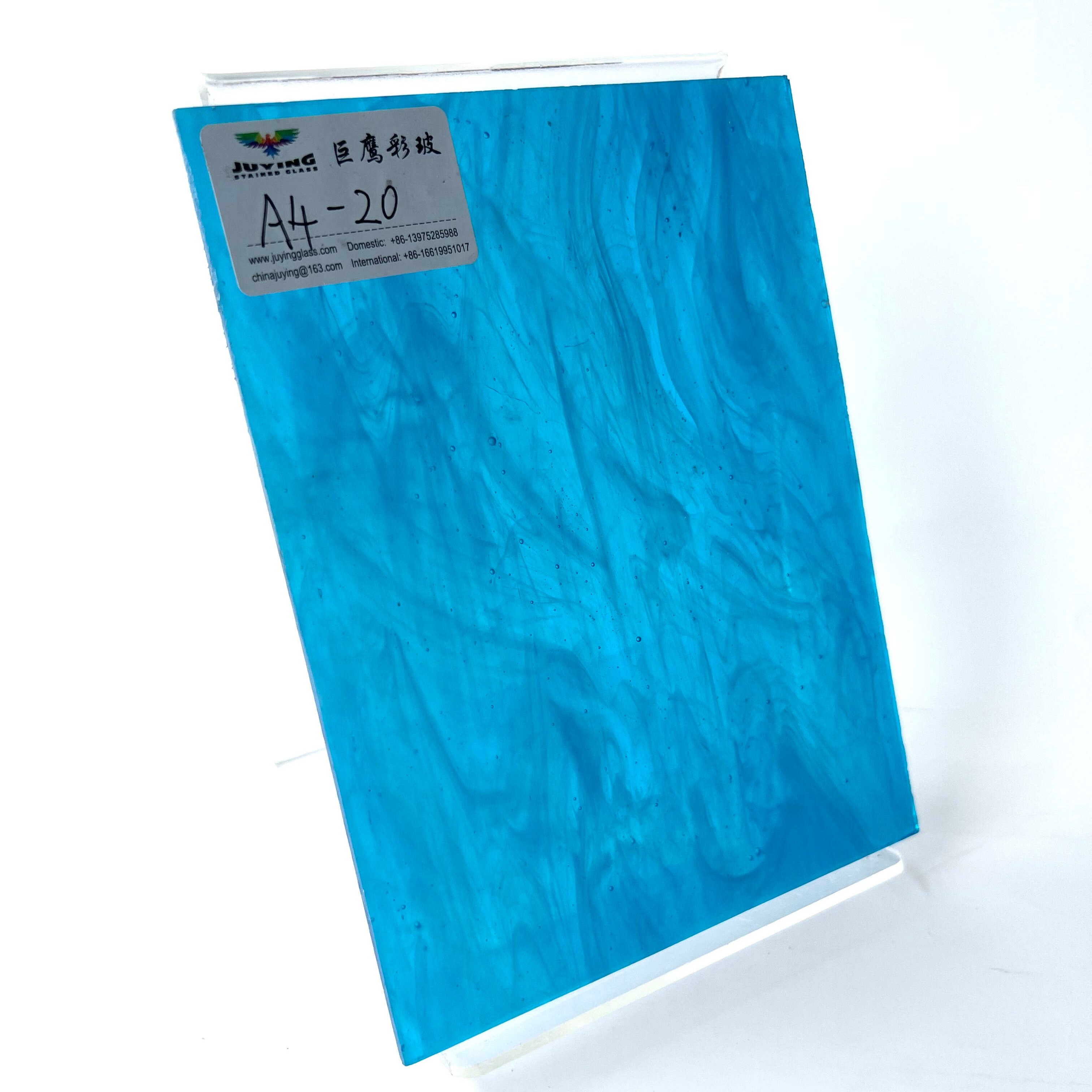 Juying Factory High Quality Art Church Glass Decorative aquarium Stained Glass Sheet For Sale