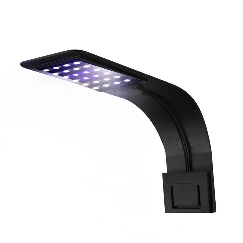 Aquarium Led Lighting 220V Waterproof Clip-on Lamp 5W LED Aquarium Light Plants Grow White Color Lighting X3 X5 X7 X9