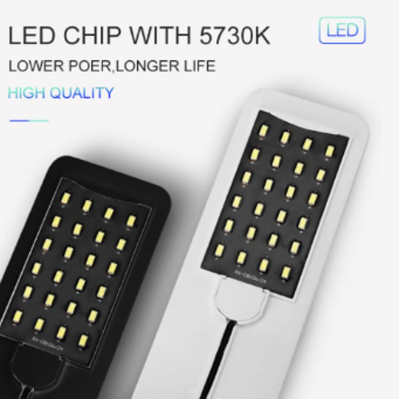 Aquarium Led Lighting 220V Waterproof Clip-on Lamp 5W LED Aquarium Light Plants Grow White Color Lighting X3 X5 X7 X9