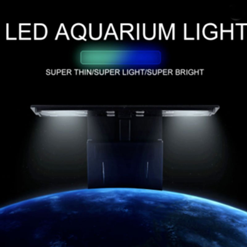 Aquarium Led Lighting 220V Waterproof Clip-on Lamp 5W LED Aquarium Light Plants Grow White Color Lighting X3 X5 X7 X9