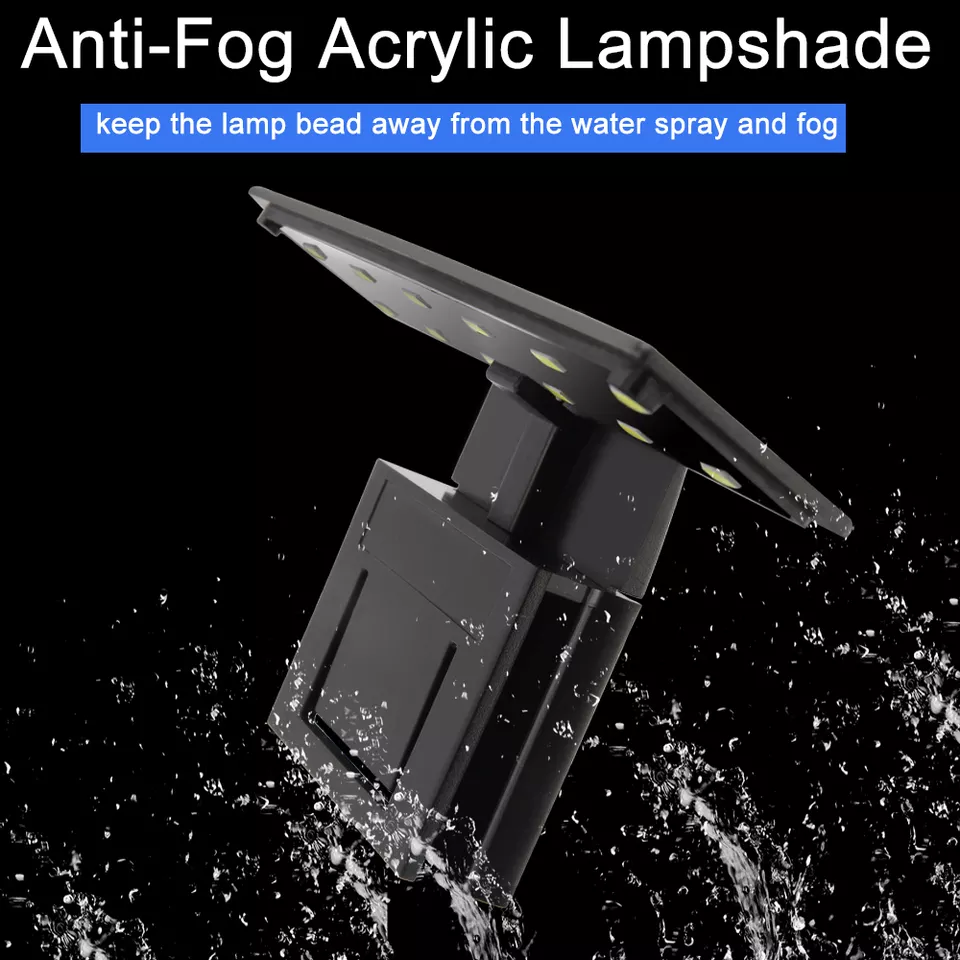 Aquarium Led Lighting 220V Waterproof Clip-on Lamp 5W LED Aquarium Light Plants Grow White Color Lighting X3 X5 X7 X9