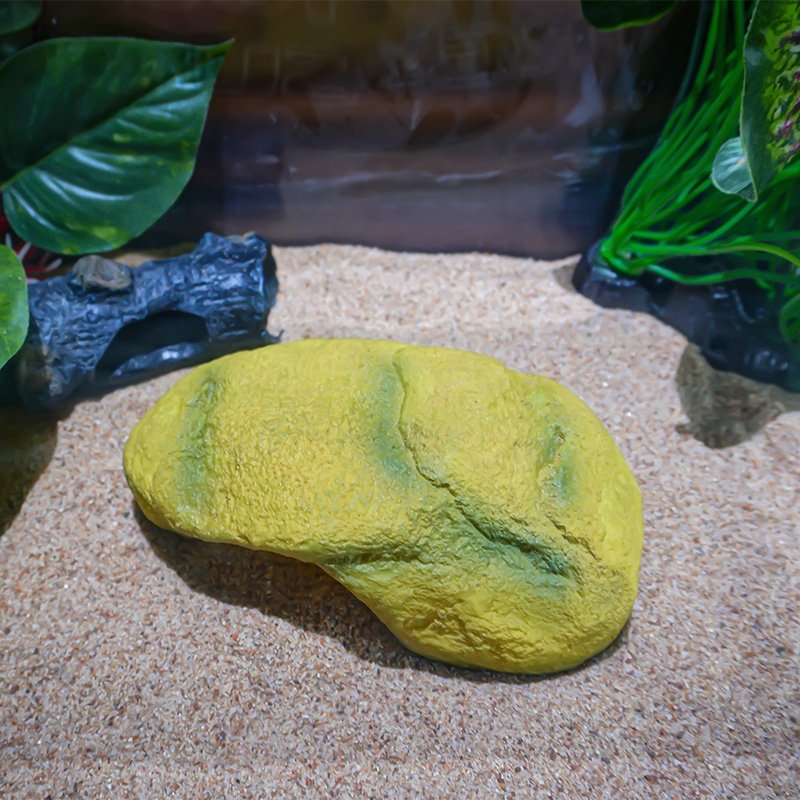 New arrival Landscape Decor Pebbles Escape House Underwater Rock Turtle Sunbathing Lizard Escape House Aquarium Tank Decoration