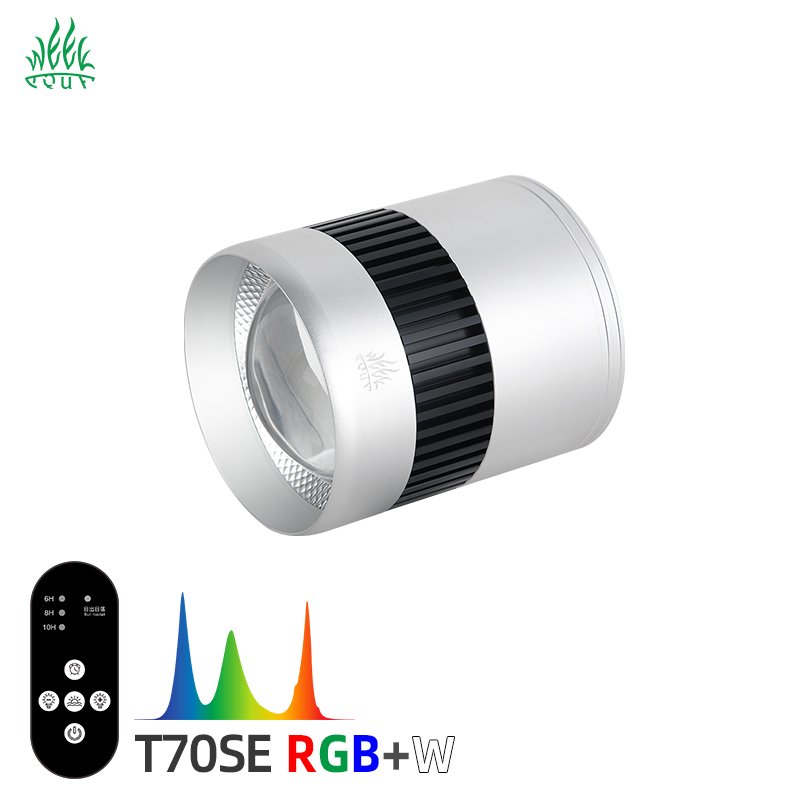 Week aqua RGB 70W fish tank led light custom timing dimming with controller LED aquarium light for stream amazon river tank