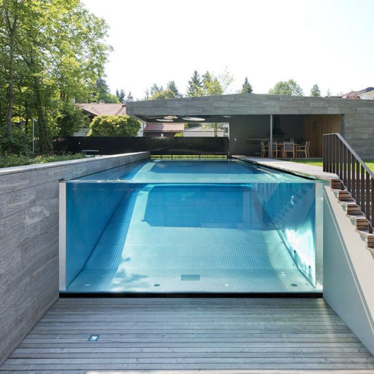China Original Acrylic Supplier custom size clear outdoor high quality acrylic pool wall