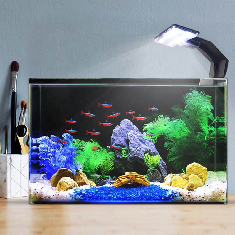usb 5v clip on fish tank lights live plants grow vivid clip aquascape tank touch switch full spectrum led lights aquarium light