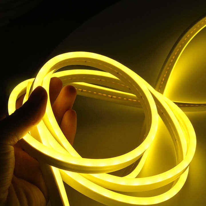 6 * 12Mm Neon Sign Flexible Aquarium Lighting Belt 12V Ice Blue Waterproof Soft Led Flex Neon Light
