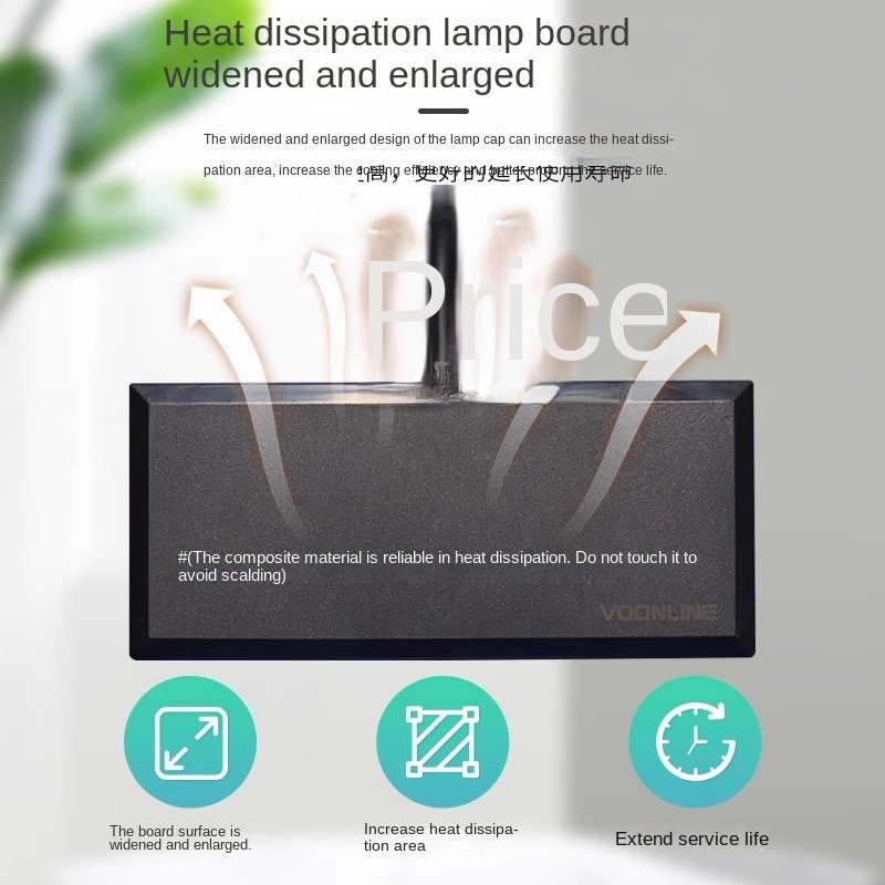 VOONLINE Full Spectrum LED Aquarium Light Clip-on Fish Tank Light Accessories for Freshwater Fish and Plants