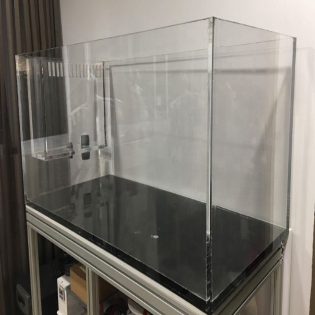 Two-Layer Clear Acrylic Aquarium Fish Tanks from Premium Supplier Custom