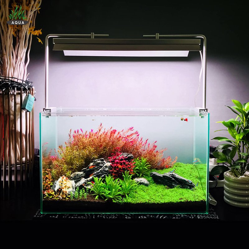 APP Control Aqtuarium LED Light RGB UV Full Specturn Plant Aquarium Lighting Fish Tanks Accessories