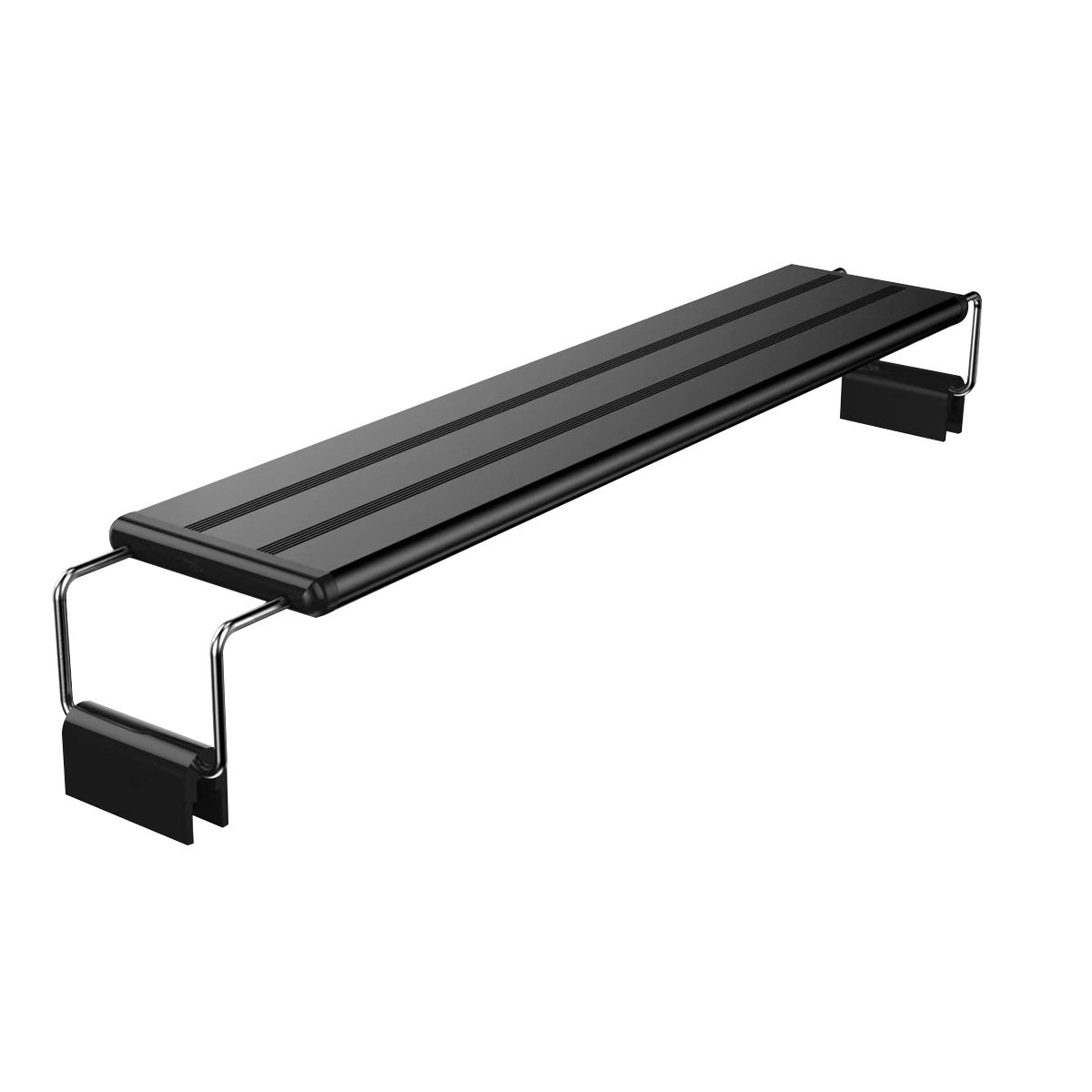Small fish tank lamp cross-border LED lamp holder grass tank black shell aquarium lighting 4 row variable color lamp